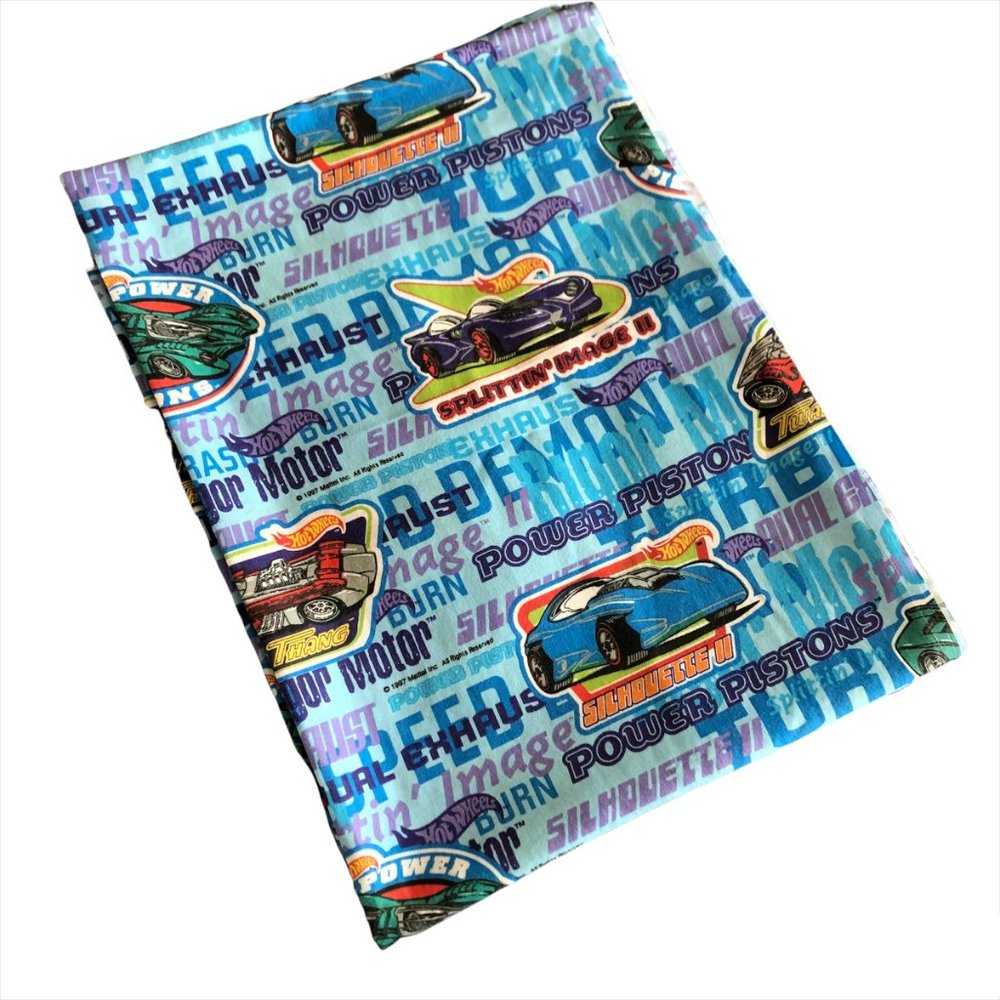 Vintage Hotwheels Twin size Bedsheet